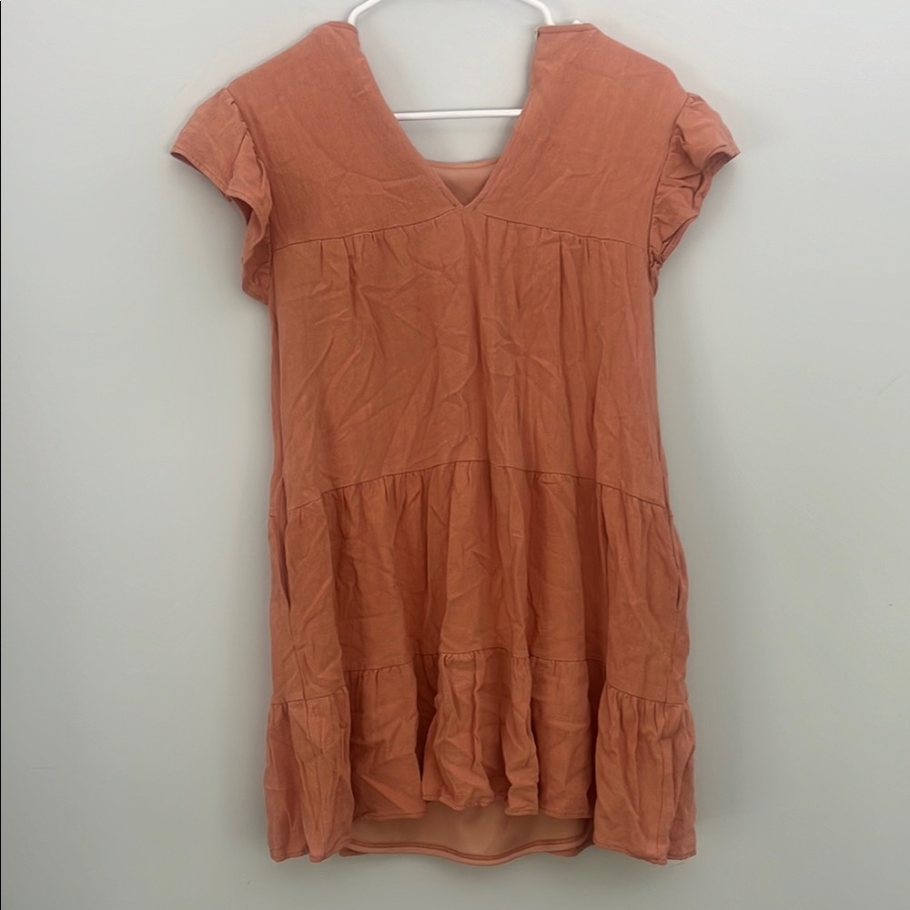 Altar’d State Coral Dress - Picture 3 of 4